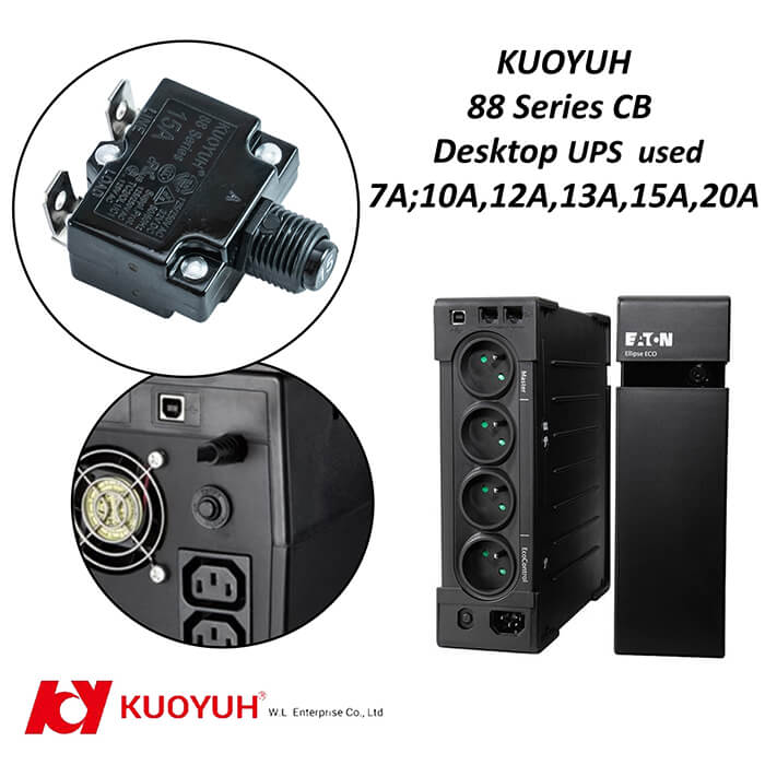 KUOYUH 88 Series Overload Protection Switch for UPS