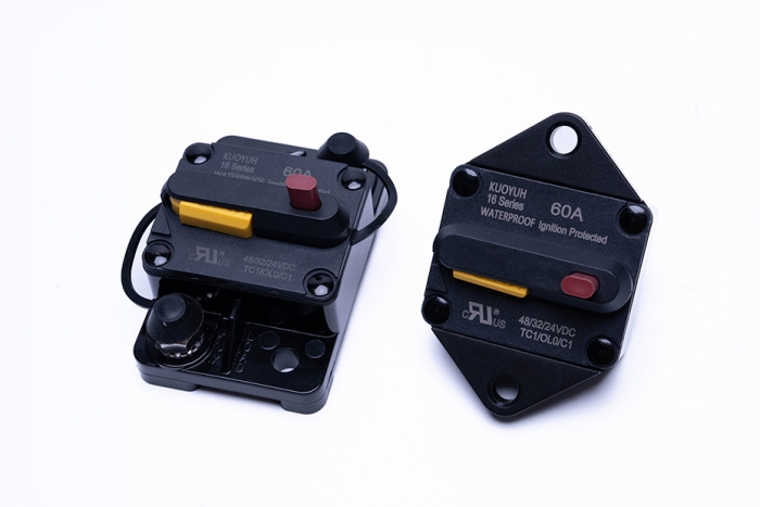 16F-C Surface Mount Switchable Circuit Breaker