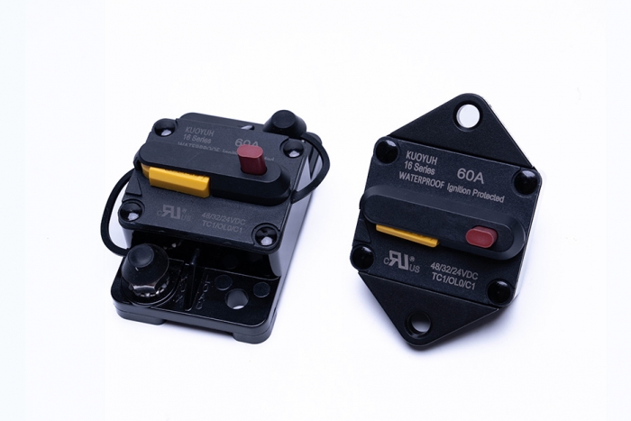 16F-M Switchable Surface Mount Circuit Breaker